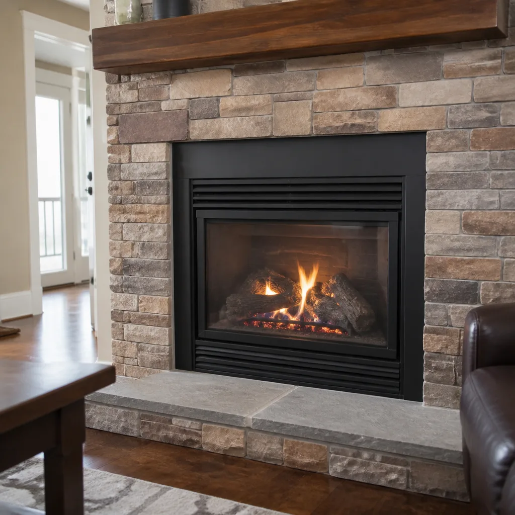Gas fireplace service